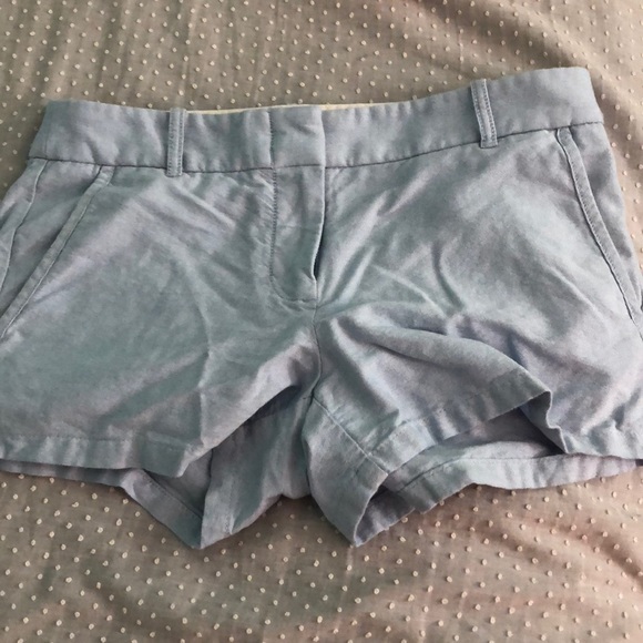 Baby Blue J Crew Shorts - Picture 1 of 3